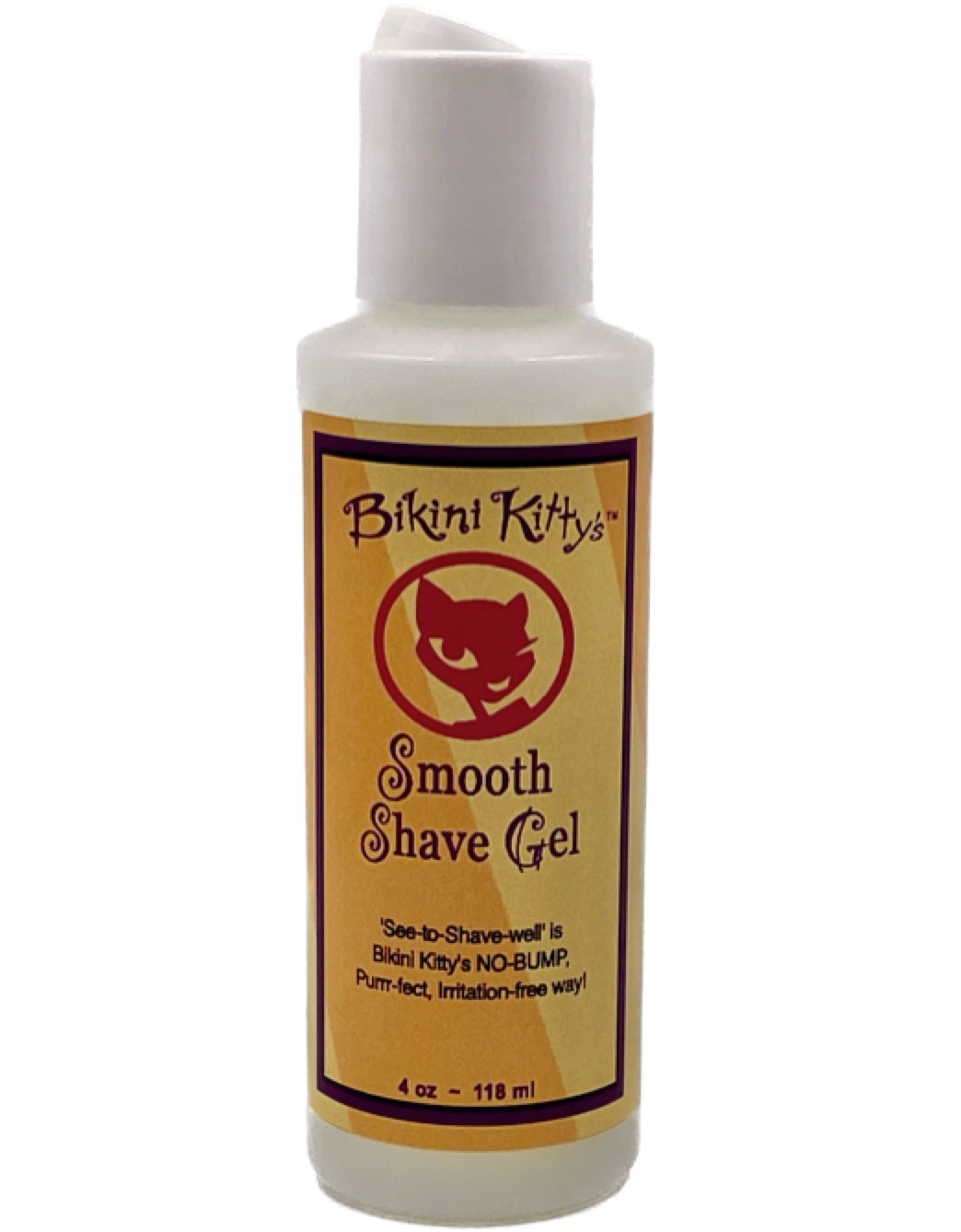 No foam See-to-Shave gel with excellent glide and not clogging formula
