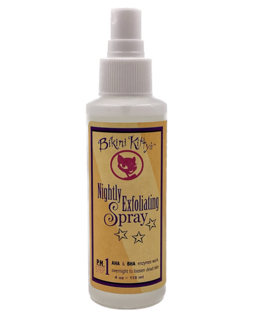 Bikini Kitty Exfoliation Spray:  Original & Intense