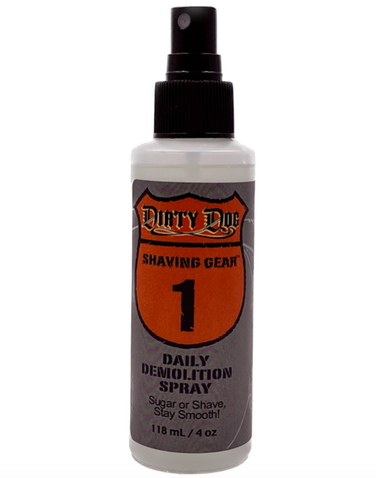 Exfoliation Spray for Men - Natural Fruit & Sugar acids exfoliation to eliminate and prevent ingrown hair, rash and irritation