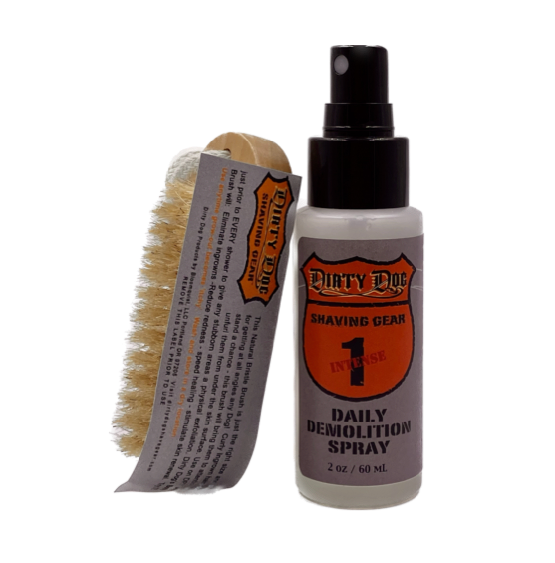 Exfoliation Duo Kit from Dirty Dog Shave Gear - No Ingrown Hair