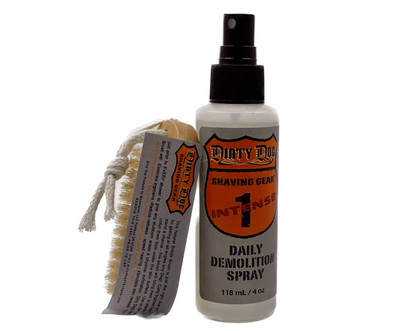 DD-Intense 4oz Duo Kit Spray and Brush - No Ingrown Hair